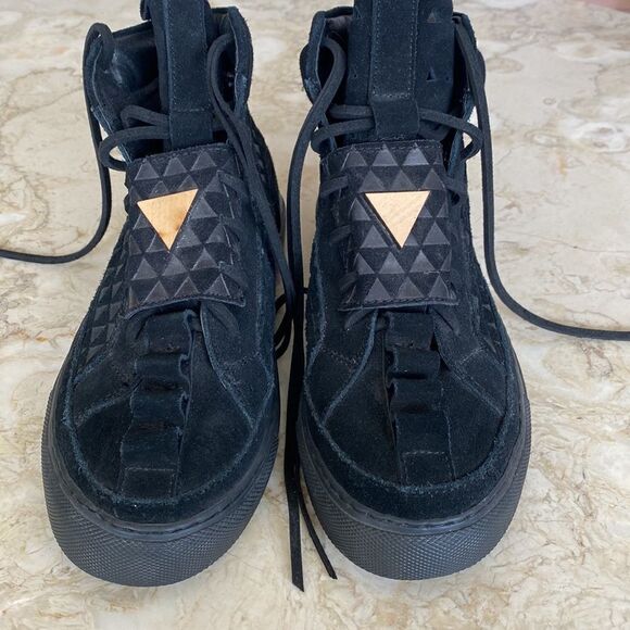 Patrick Mohr MK4 High Top Leather Sneakers - Picture 3 of 14